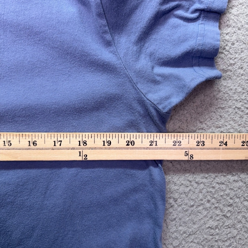 Polo Ralph Lauren Tshirt Mens L Blue Crewneck Preppy Lounge Active Everyday - Picture 4 of 6